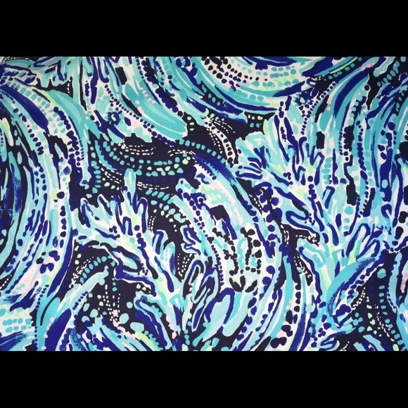 NWOT Blue Mila Shift Dress Lilly Pulitzer Sz 2 - Picture 3 of 8